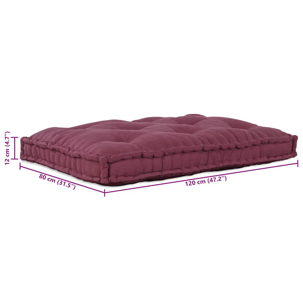 Marron / Solo – Le Moelly coussin de canapé sur palette