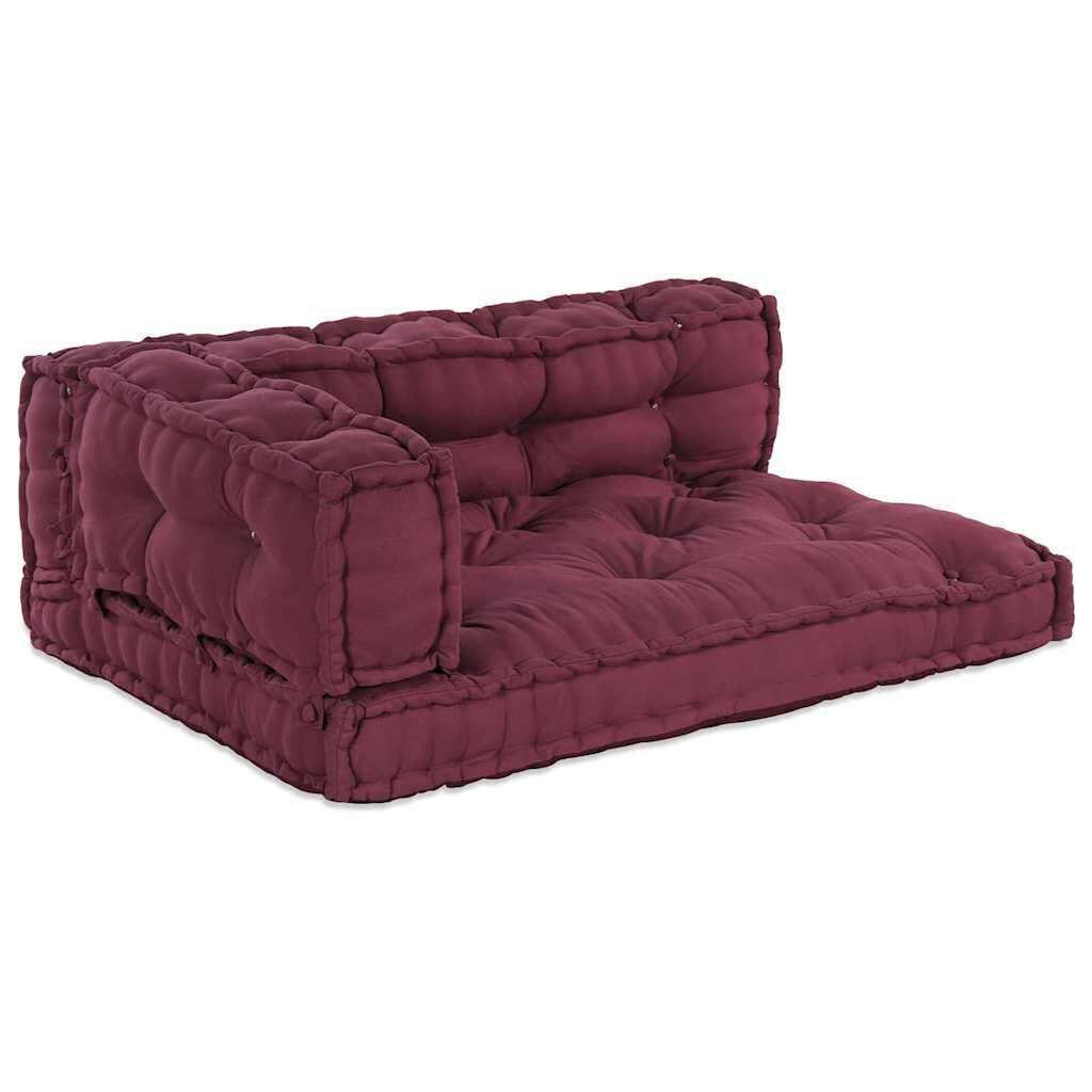 Marron / Trio – Le Moelly coussin de canapé sur palette