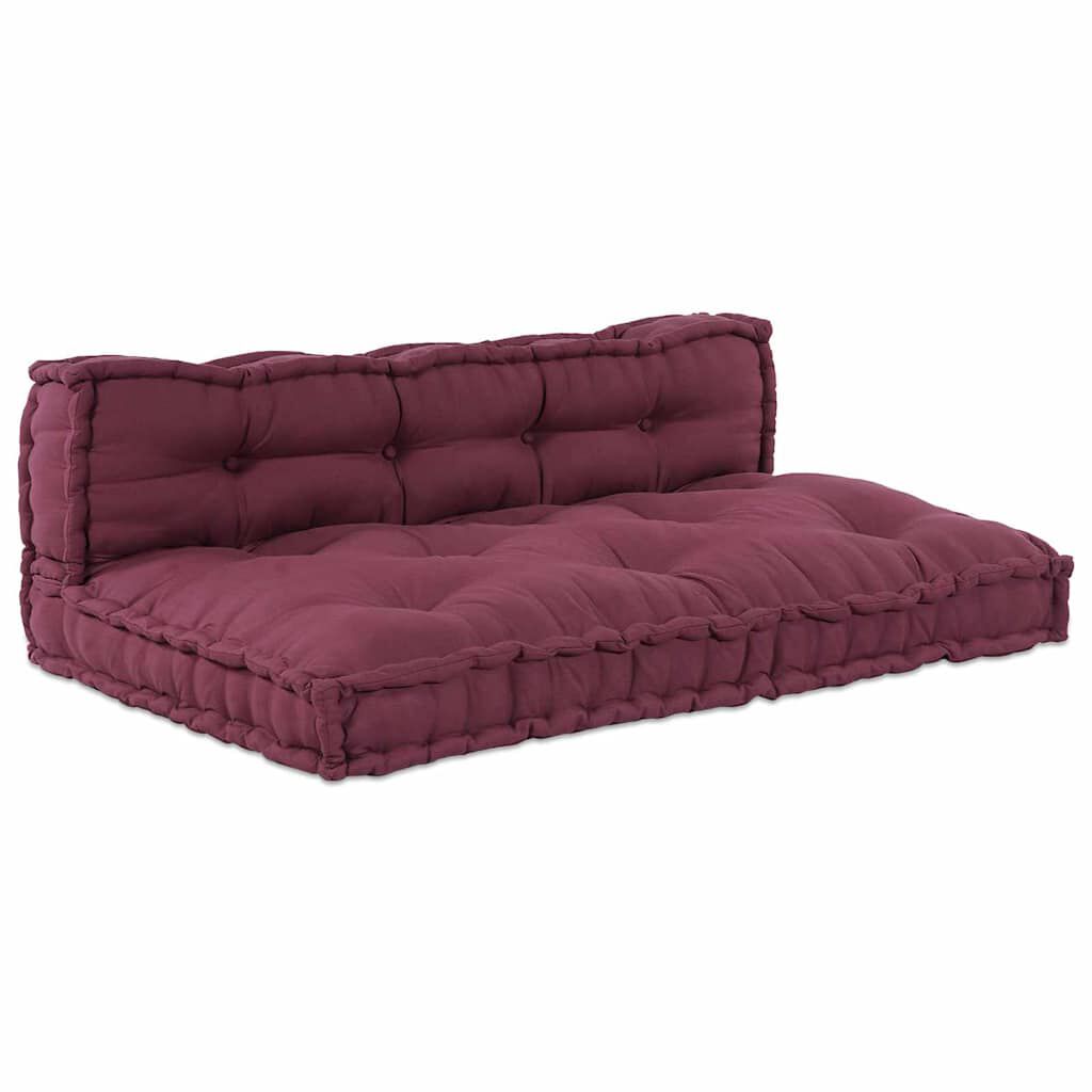 Marron / Duo – Le Moelly coussin de canapé sur palette