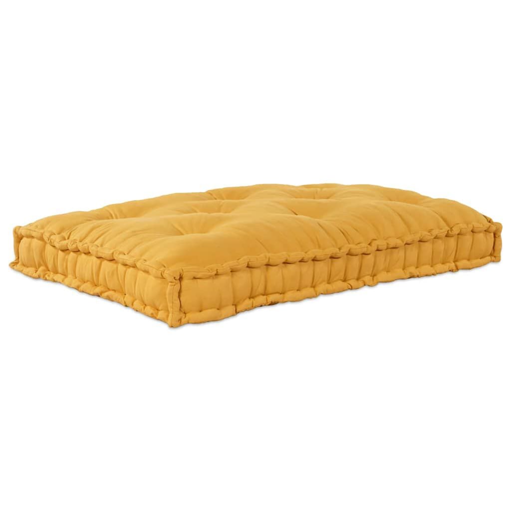 Jaune / Solo – Le Moelly coussin de canapé sur palette