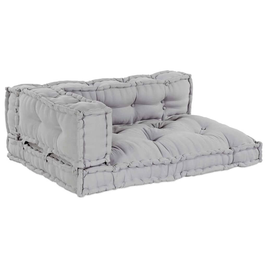 Gris / Trio – Le Moelly coussin de canapé sur palette