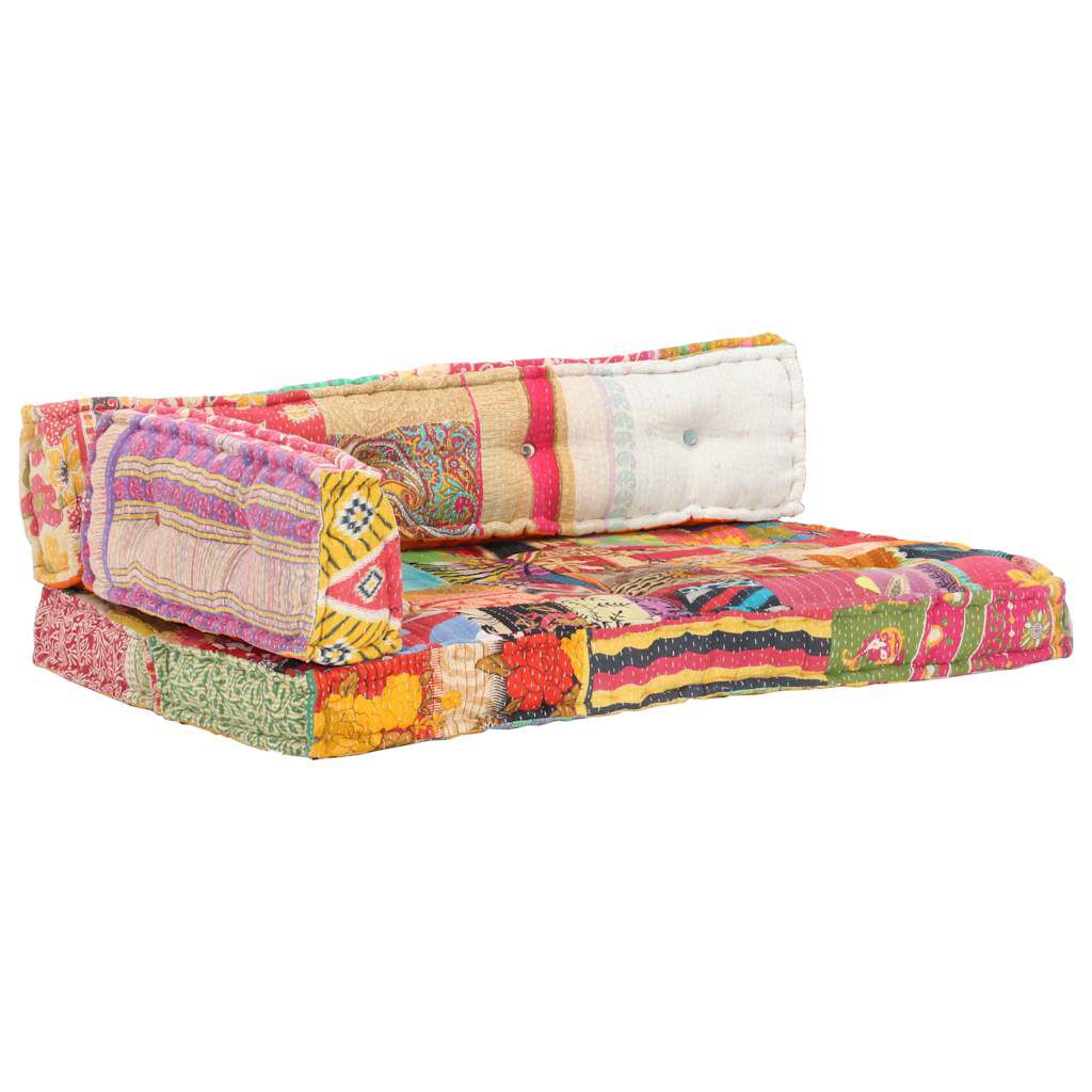 Patchwork / Trio – Le Moelly coussin de canapé sur palette