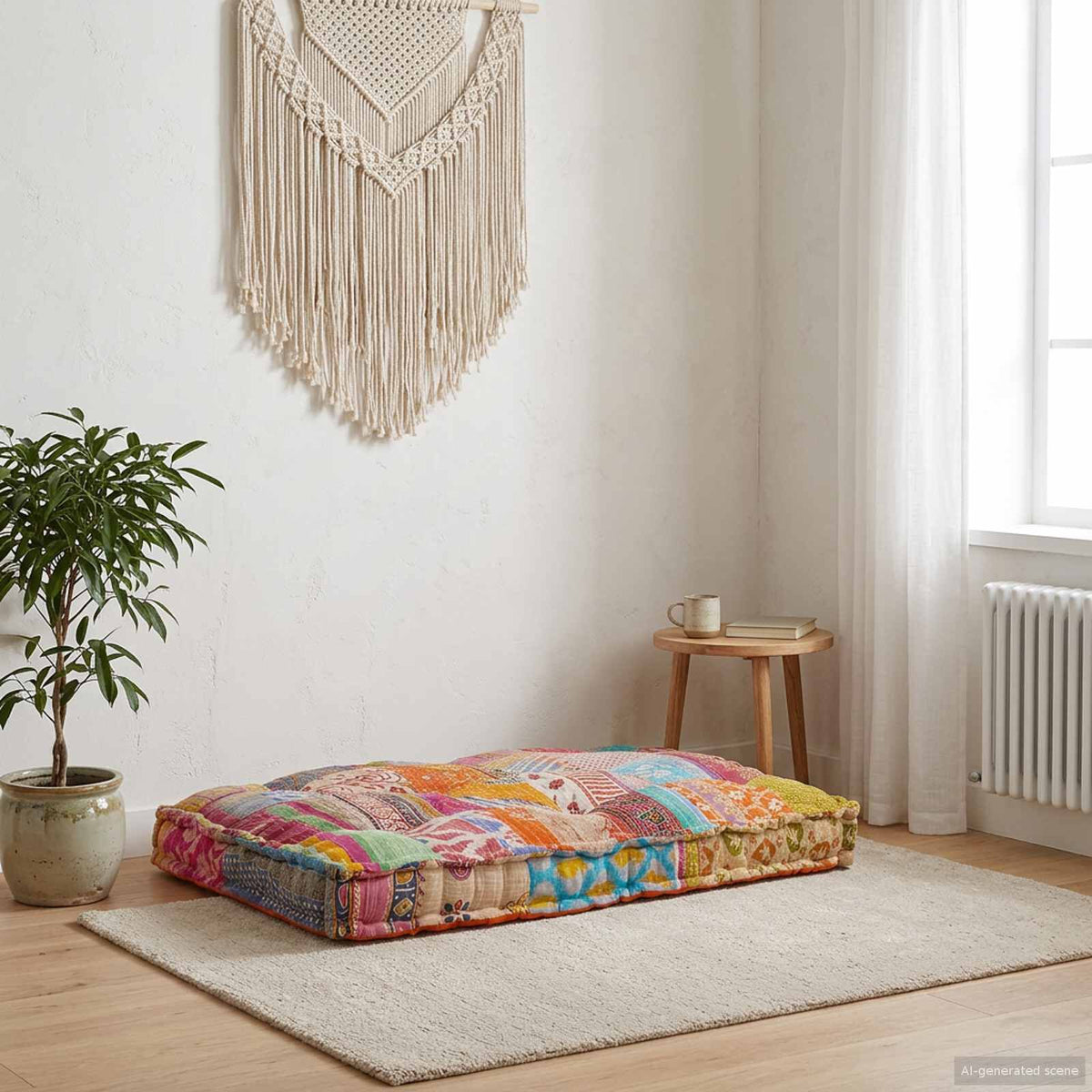 Patchwork / Solo – Le Moelly coussin de canapé sur palette