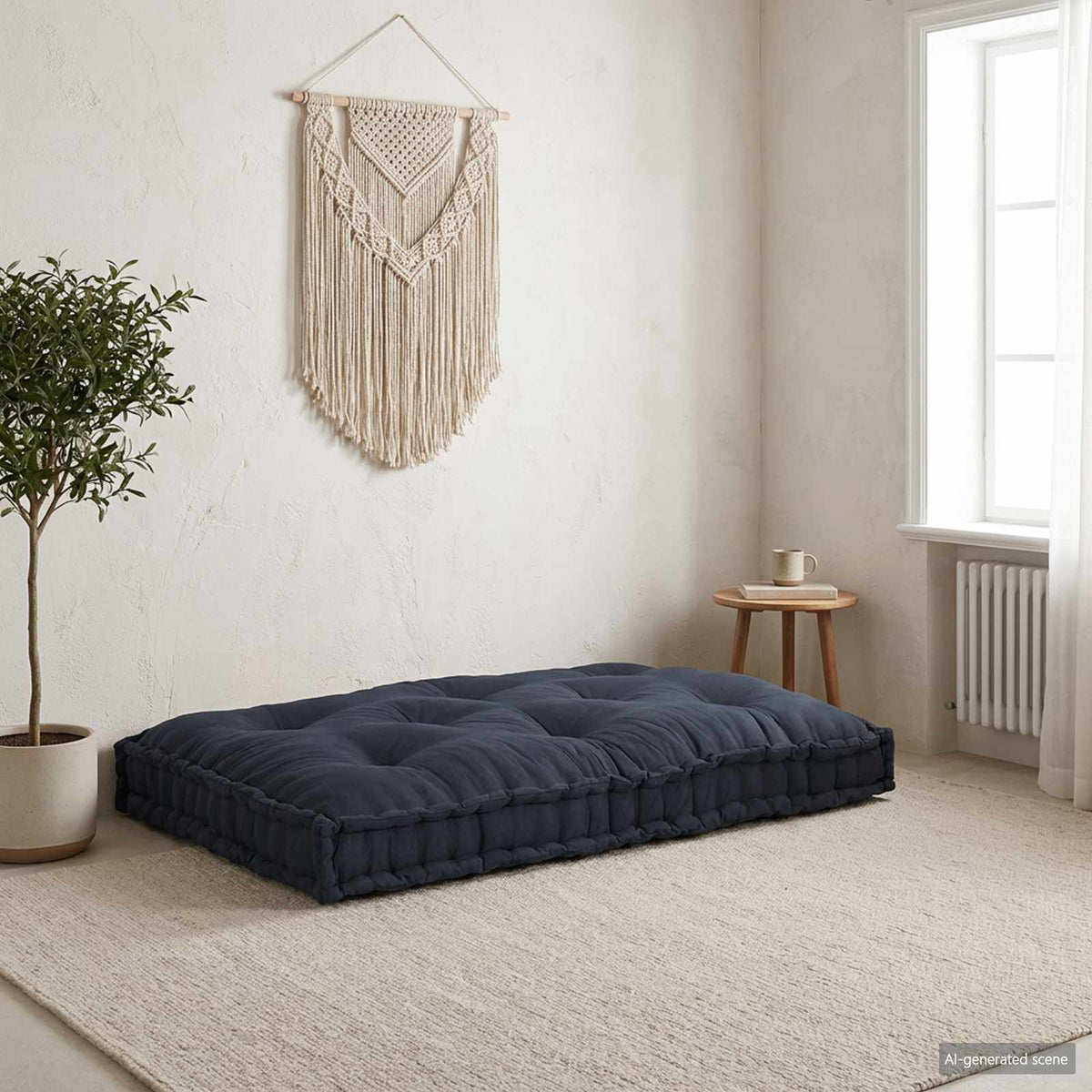 Anthracite / Solo – Le Moelly coussin de canapé sur palette