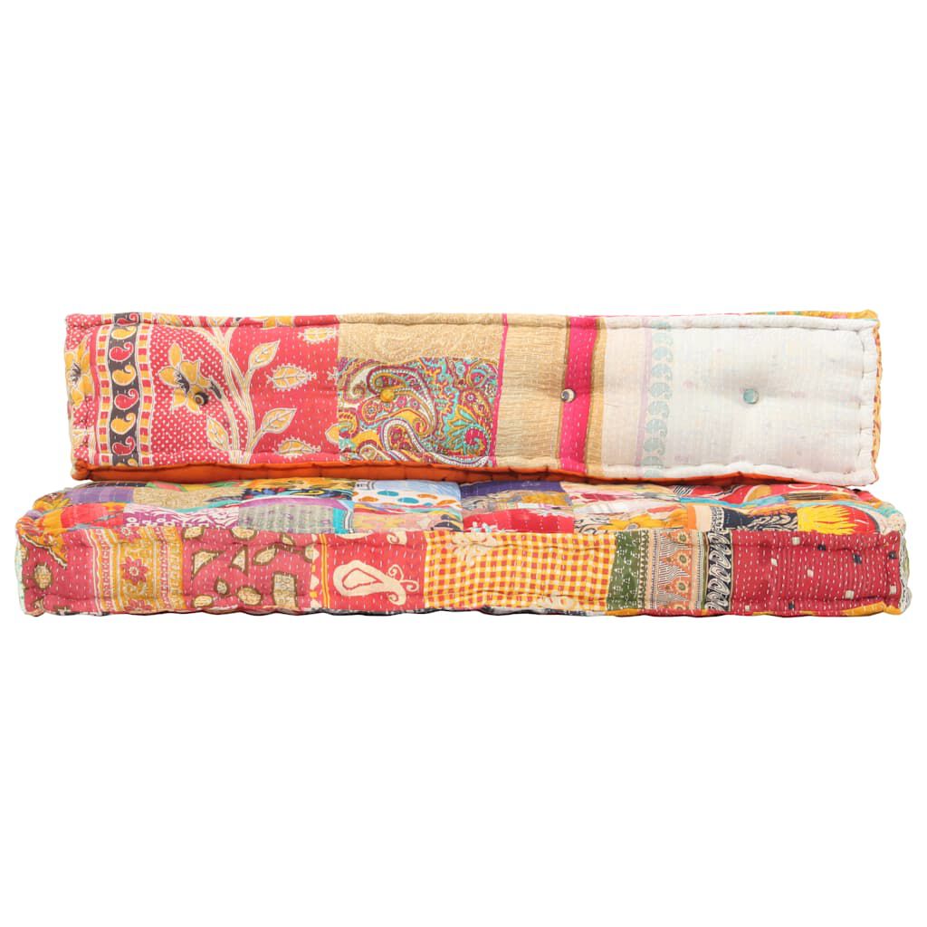 Patchwork / Duo – Le Moelly coussin de canapé sur palette