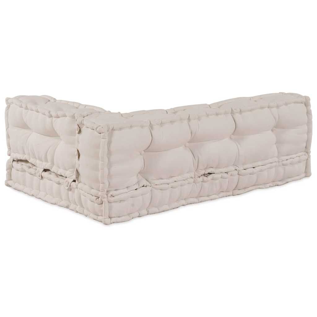 Crème / Trio – Le Moelly coussin de canapé sur palette