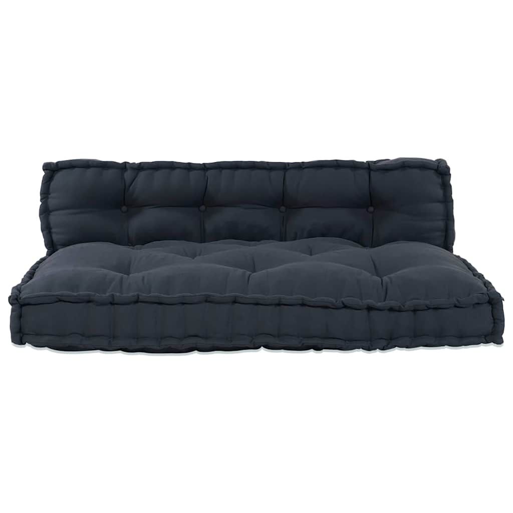 Anthracite / Duo – Le Moelly coussin de canapé sur palette