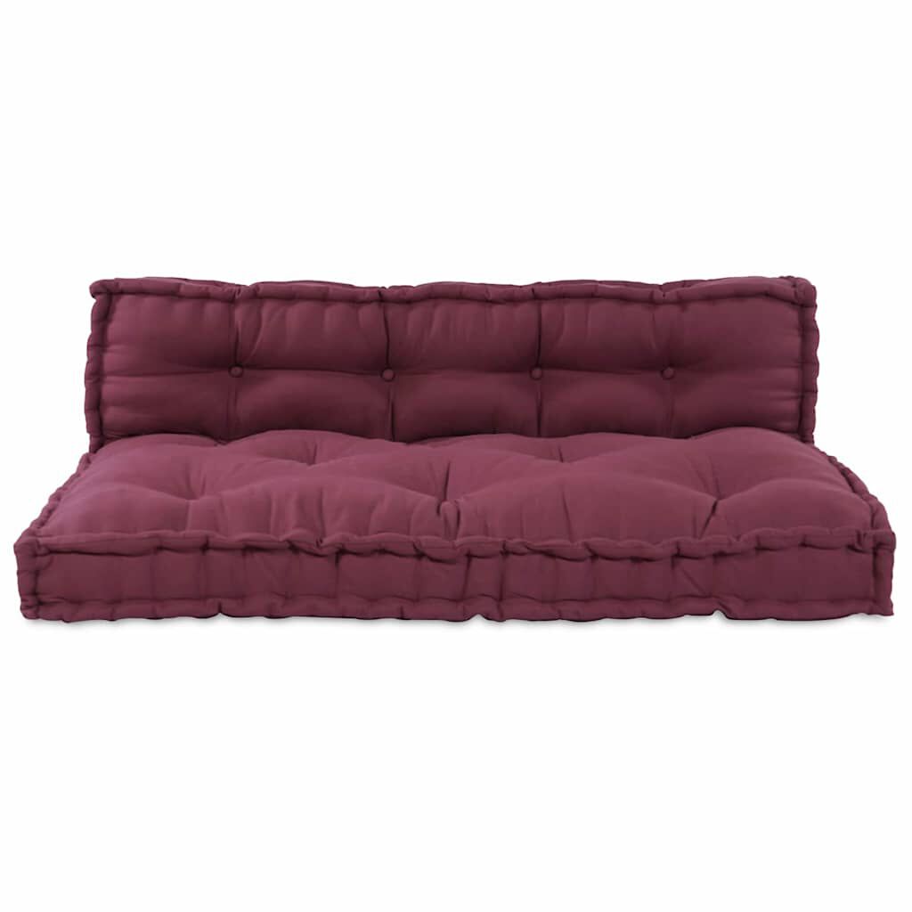 Marron / Duo – Le Moelly coussin de canapé sur palette