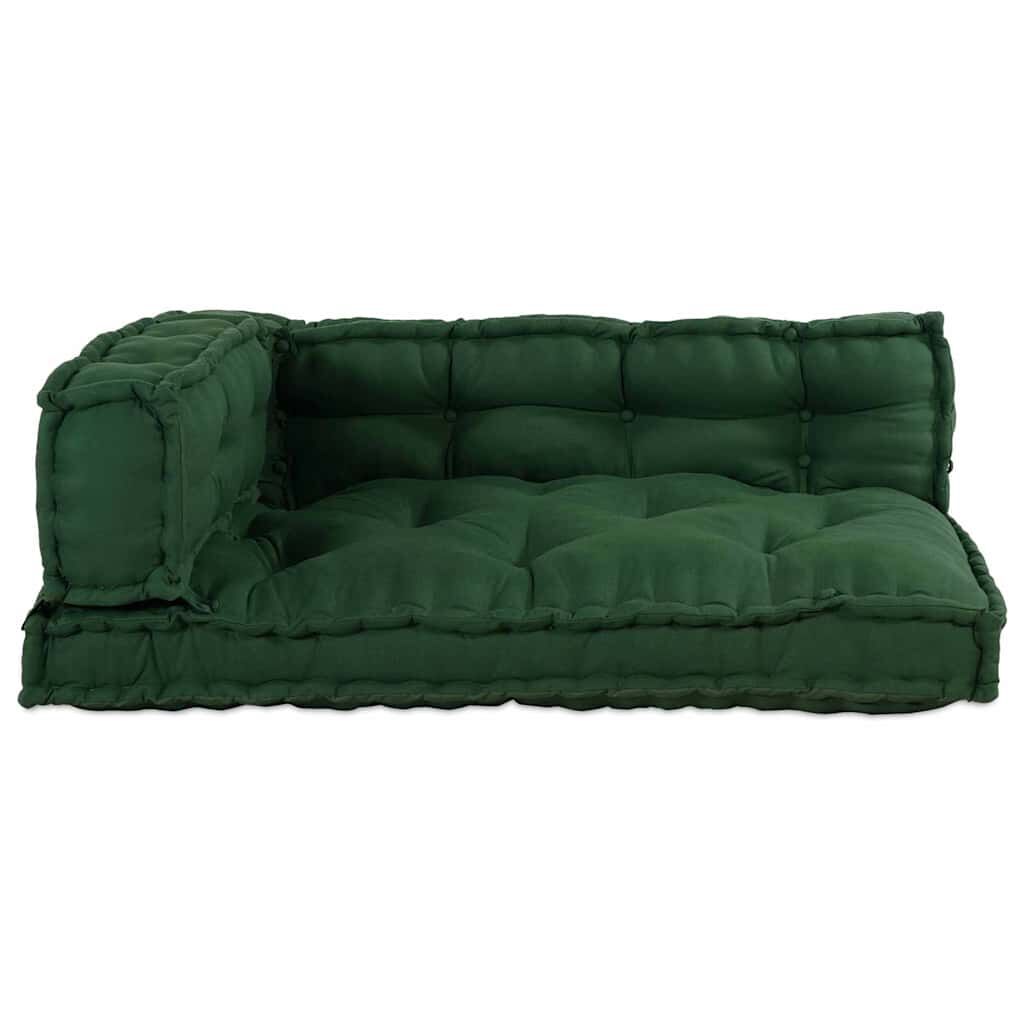 Vert / Trio – Le Moelly coussin de canapé sur palette