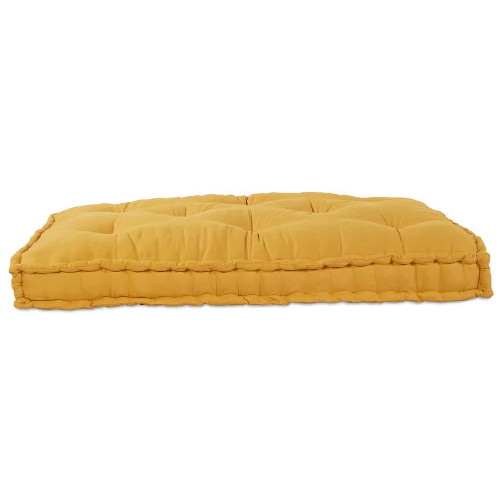 Jaune / Solo – Le Moelly coussin de canapé sur palette