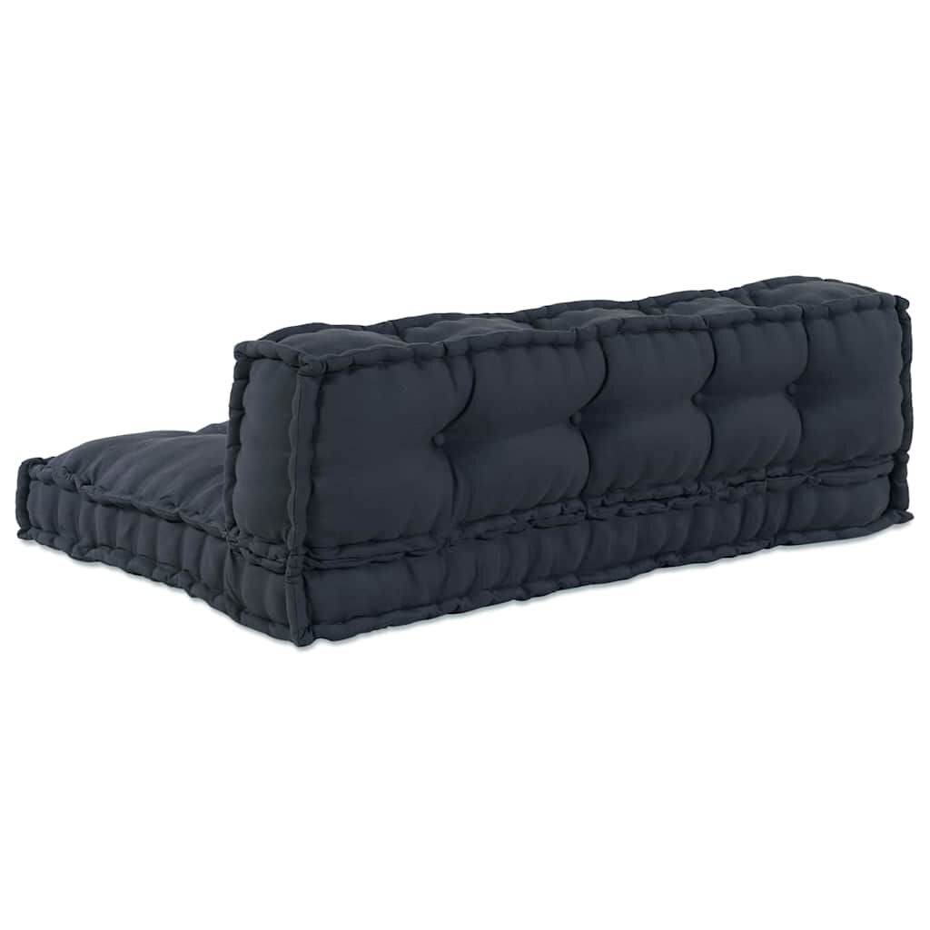 Anthracite / Duo – Le Moelly coussin de canapé sur palette