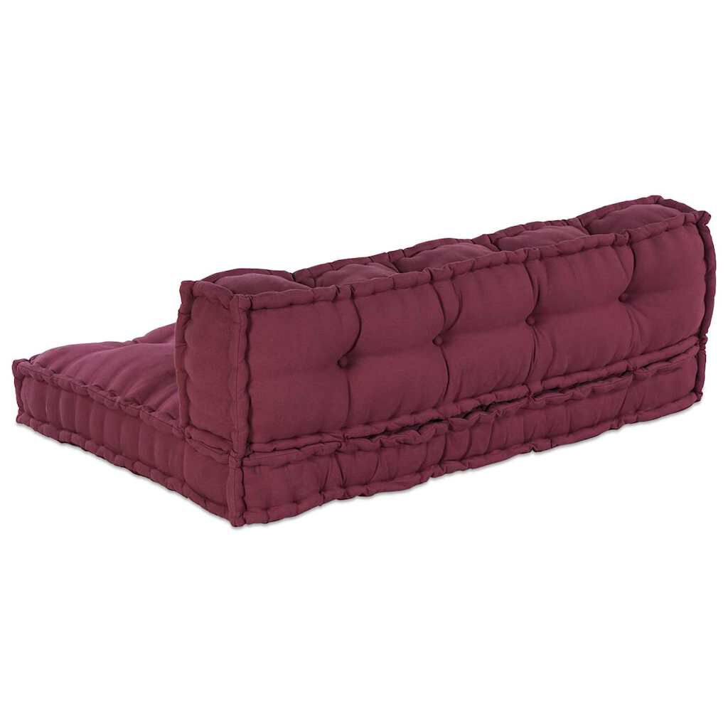 Marron / Duo – Le Moelly coussin de canapé sur palette