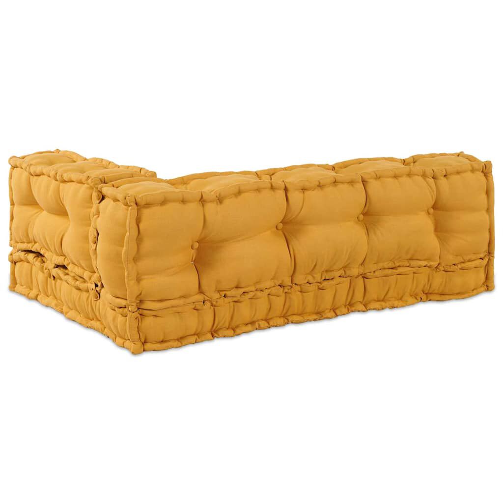 Jaune / Trio – Le Moelly coussin de canapé sur palette