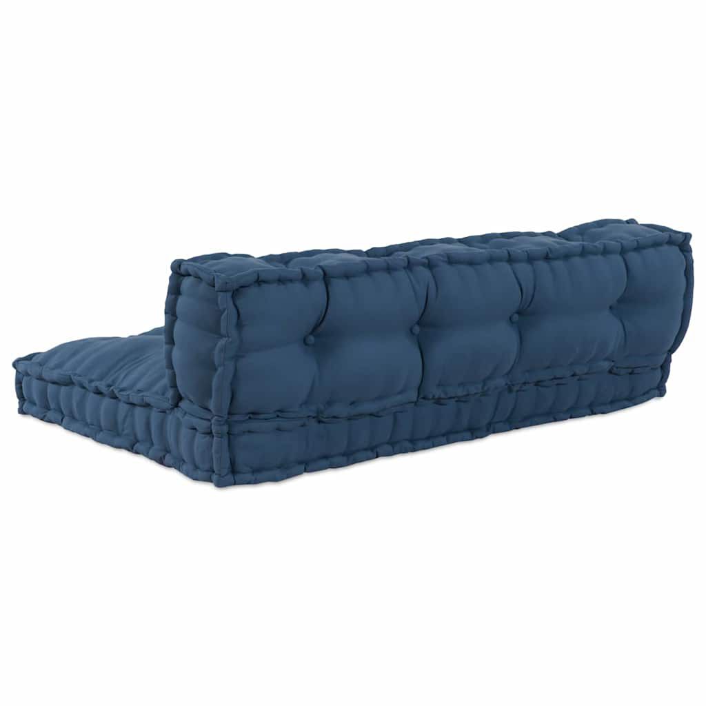 Indigo / Duo – Le Moelly coussin de canapé sur palette
