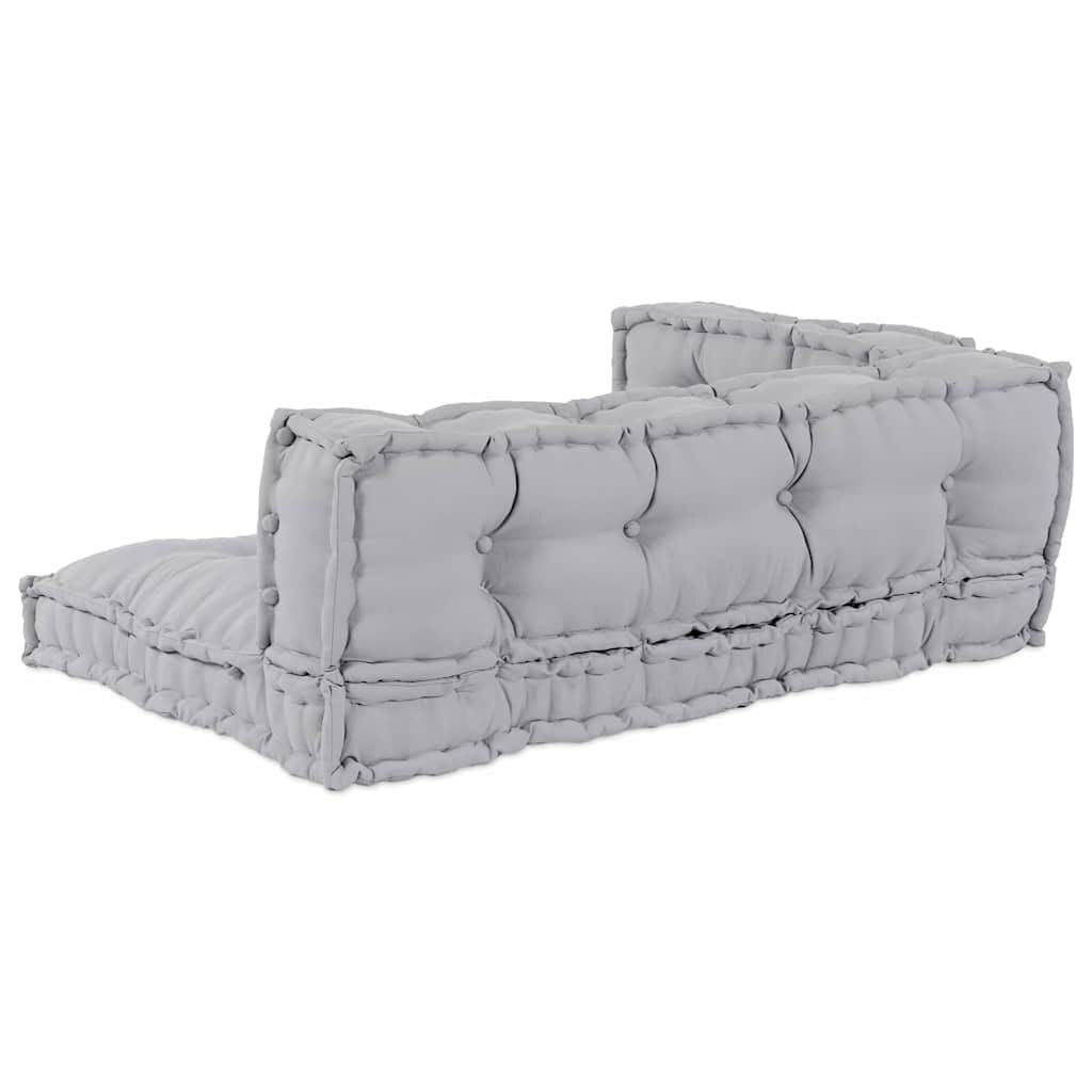 Gris / Trio – Le Moelly coussin de canapé sur palette
