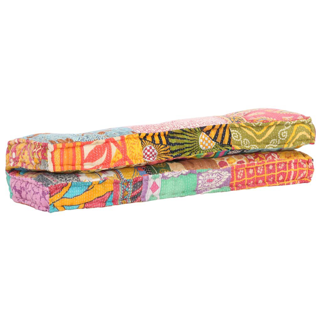 Patchwork / Duo – Le Moelly coussin de canapé sur palette
