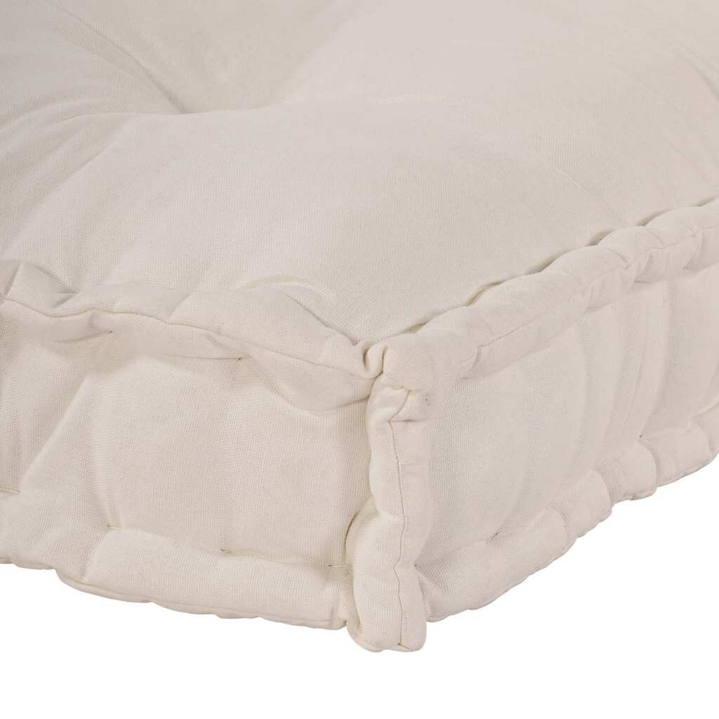 Crème / Solo – Le Moelly coussin de canapé sur palette