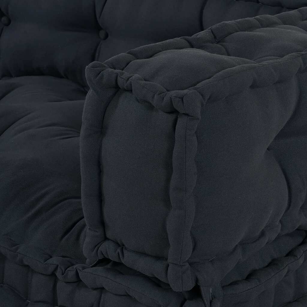 Anthracite / Trio – Le Moelly coussin de canapé sur palette
