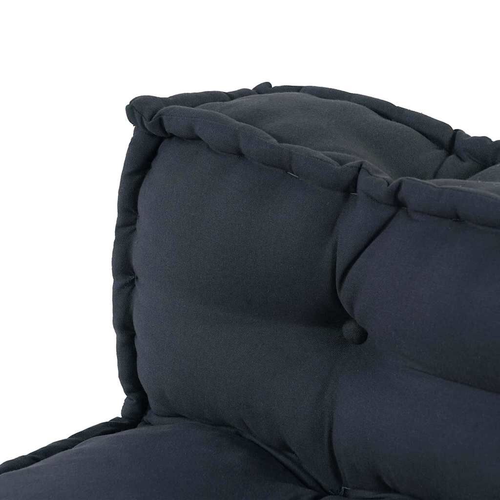 Anthracite / Duo – Le Moelly coussin de canapé sur palette