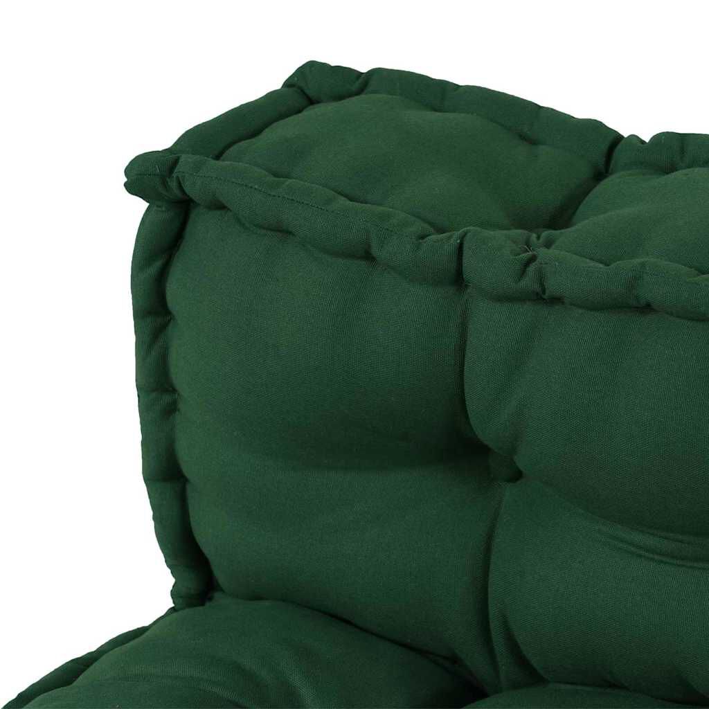 Vert / Duo – Le Moelly coussin de canapé sur palette