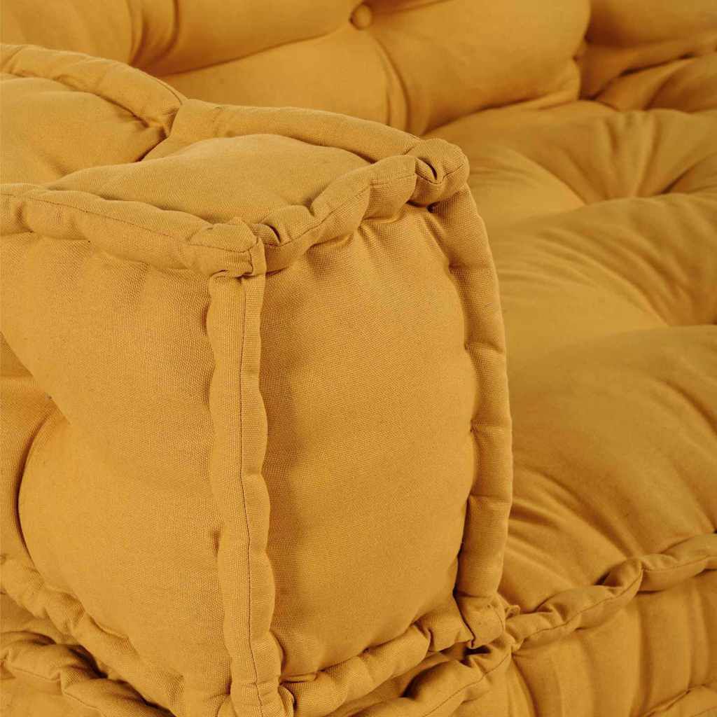 Jaune / Trio – Le Moelly coussin de canapé sur palette