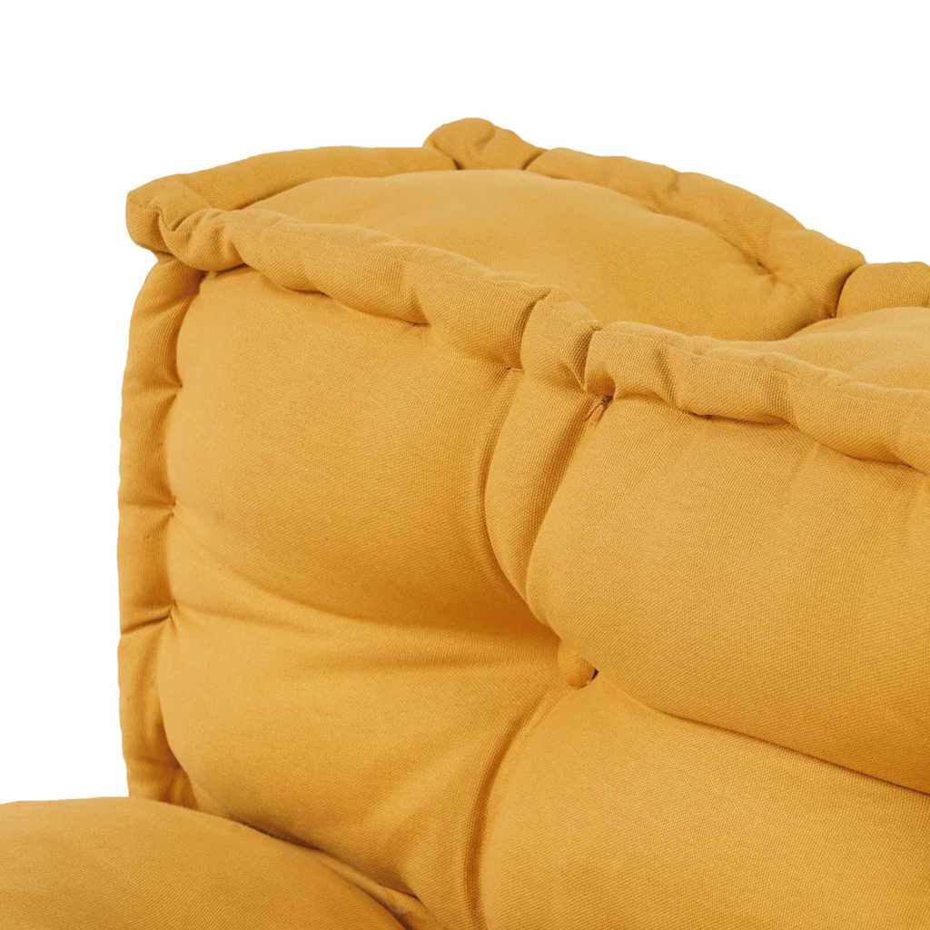 Jaune / Duo – Le Moelly coussin de canapé sur palette