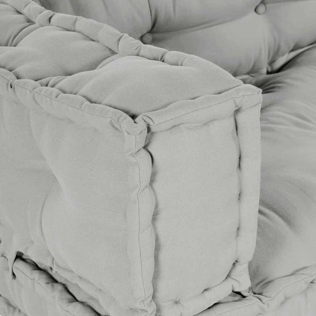 Gris / Trio – Le Moelly coussin de canapé sur palette