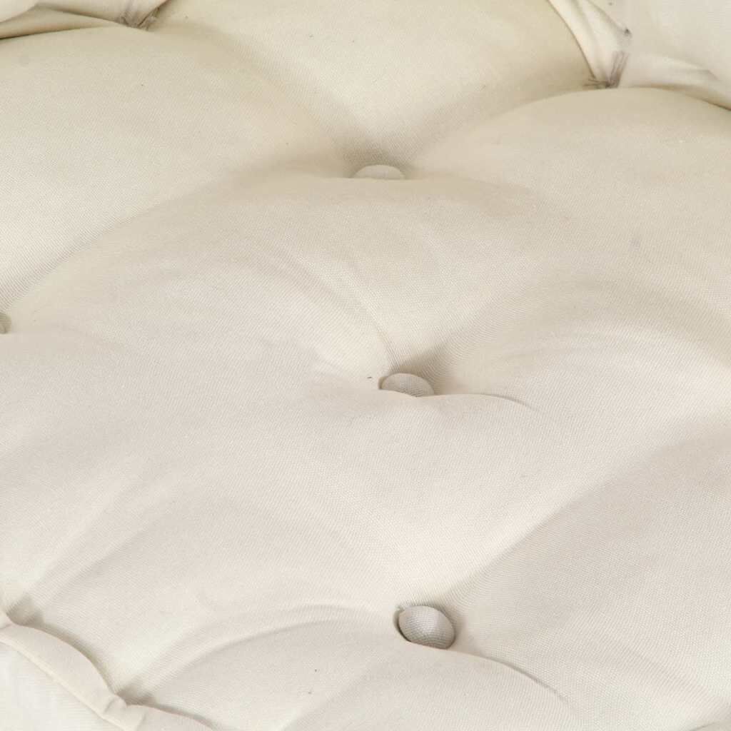 Crème / Duo – Le Moelly coussin de canapé sur palette