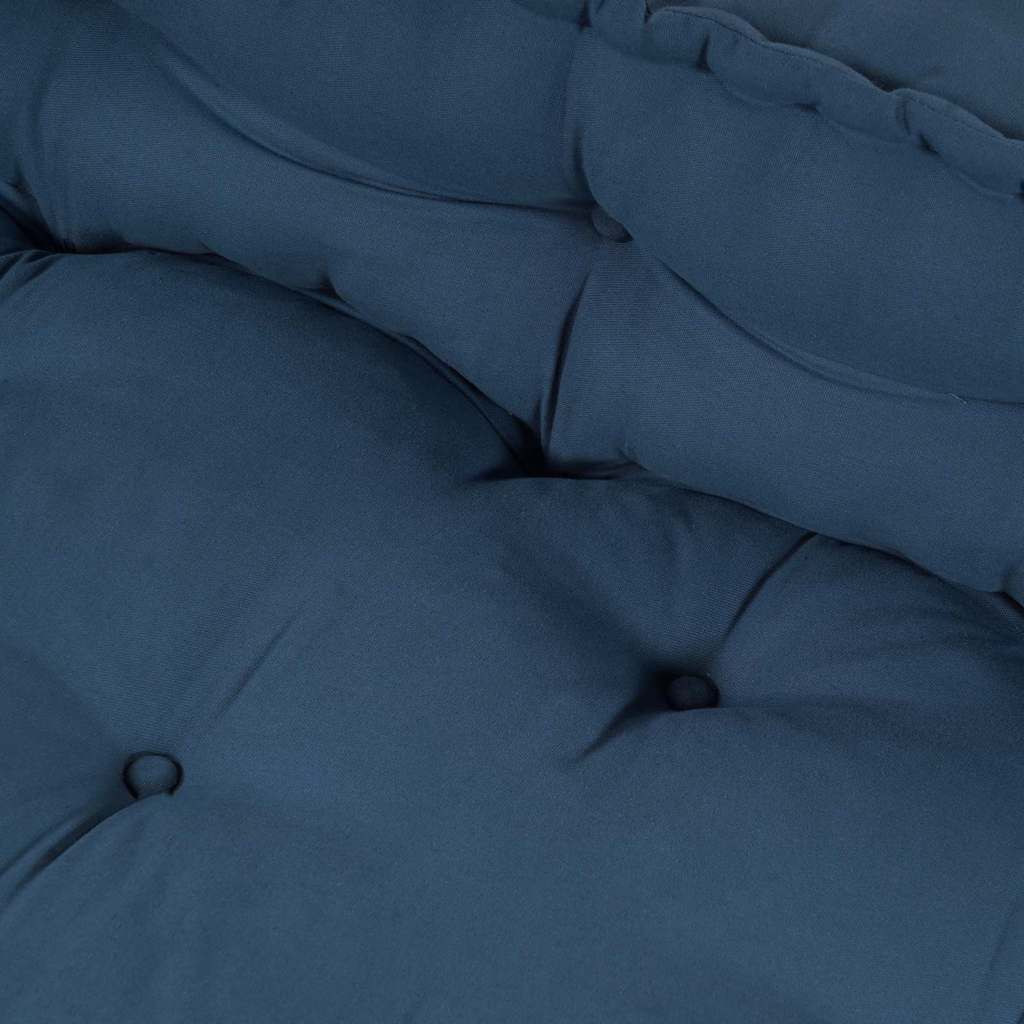Indigo / Duo – Le Moelly coussin de canapé sur palette
