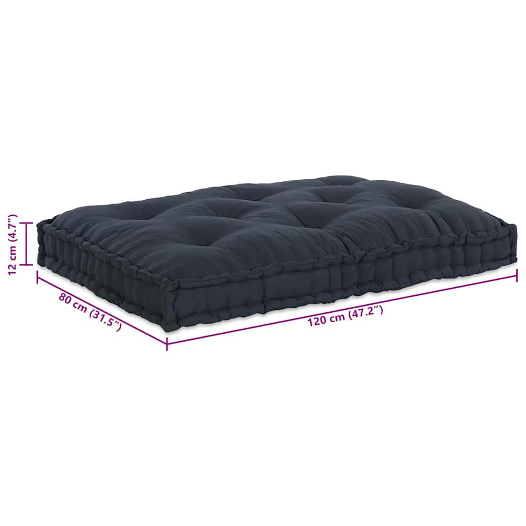 Anthracite / Solo – Le Moelly coussin de canapé sur palette